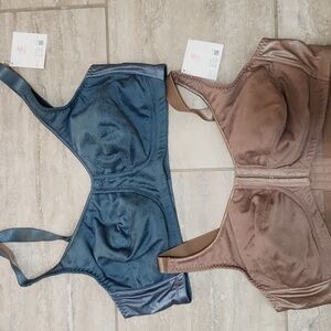 NEW ABC Rose Contour Mastectomy Bras Style 103 And 123 46D Back & Front Closure